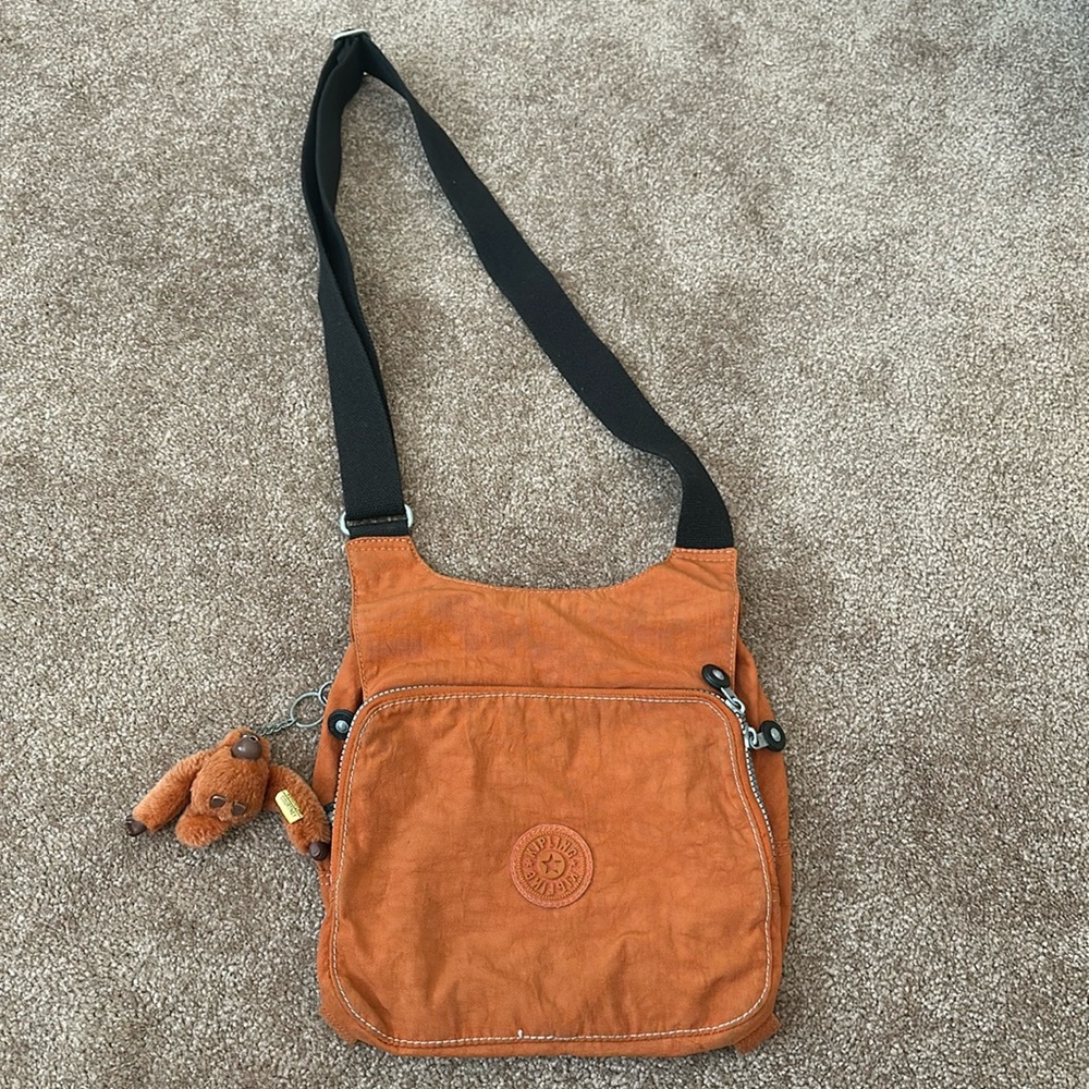 Kipling Crossbody in Orange